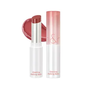 rom&nd Glasting Melting Balm (3.5g, 10g Options) - c&c international co. Vegan Lip Color, Plant-Based Hydrating Moisturizer, Lip Care, Glossy Finish, 11 Buffy Coral & 03 Sorbet Balm Shades, Suitable for All Skin Types